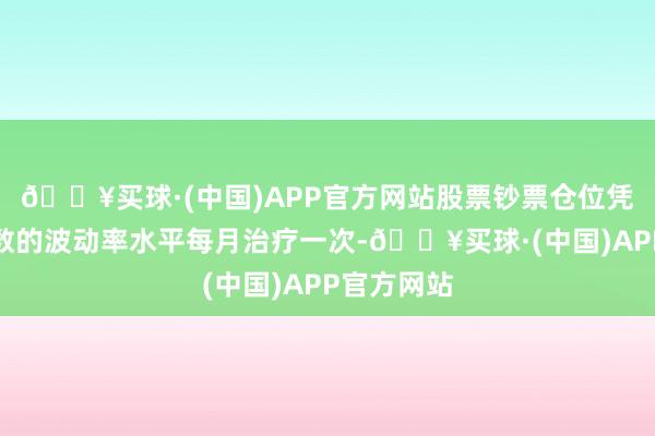 🔥买球·(中国)APP官方网站股票钞票仓位凭据相应指数的波动率水平每月治疗一次-🔥买球·(中国)APP官方网站