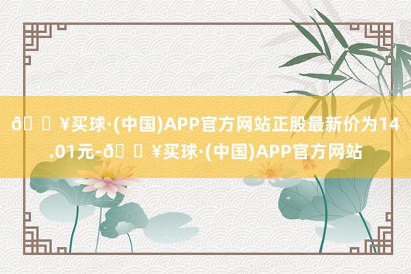 🔥买球·(中国)APP官方网站正股最新价为14.01元-🔥买球·(中国)APP官方网站