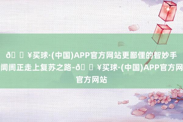 🔥买球·(中国)APP官方网站更鄙俚的智妙手机阛阓正走上复苏之路-🔥买球·(中国)APP官方网站