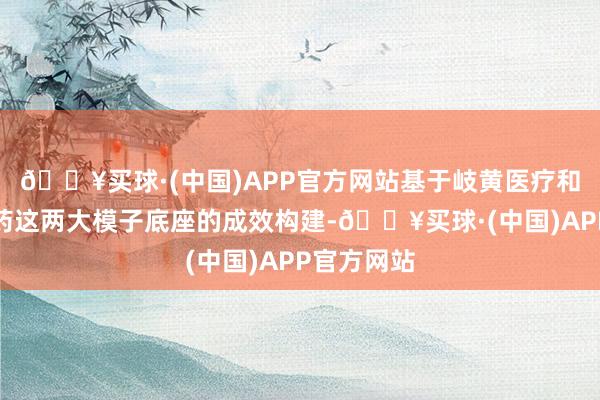 🔥买球·(中国)APP官方网站基于岐黄医疗和智草中医药这两大模子底座的成效构建-🔥买球·(中国)APP官方网站